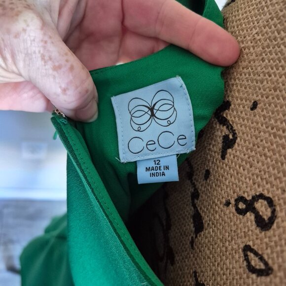 CeCe Lush Green Dress - Picture 8 of 8